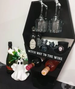 Budget โ GOTHIC GIFTS ๐งจ Halloween Coffin | WINE SHELF ๐
