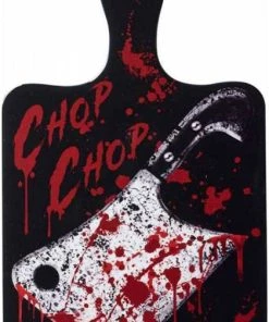 New 👍 ALCHEMY GOTHIC 👍 Halloween Chop, Chop | CERAMIC TRIVET` ⌛