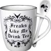 Budget ✔️ ALCHEMY GOTHIC Bats Freaks Like Me Drink Tea | MUG AND SPOON SET 🧨 -Beserk Home Store alchemy gothic freaks like me drink tea mug and spoon set 1 1 fc9f8184 db26 4b46 b56e e003a2894ad3 700x700