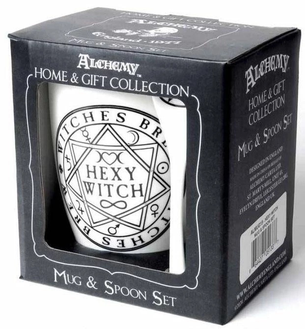 Cheap ๐ ALCHEMY GOTHIC Gothic Homewares Hexy Witch | MUG AND SPOON SET* ๐ฅ 6 Cheap ๐ ALCHEMY GOTHIC Gothic Homewares Hexy Witch | MUG AND SPOON SET* ๐ฅ - Image 4