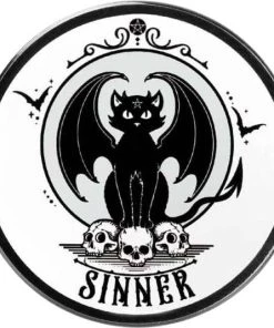 Outlet ⌛ ALCHEMY GOTHIC Cats Sinner | CERAMIC COASTER 🌟