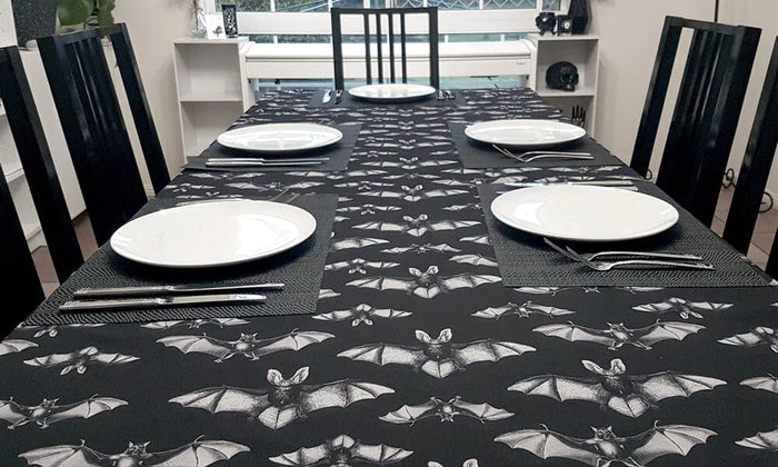 Wholesale 🔥 HELLS BLANKETS Bats Midnight Flight | TABLE CLOTH ⭐ 7 Wholesale 🔥 HELLS BLANKETS Bats Midnight Flight | TABLE CLOTH ⭐ - Image 5