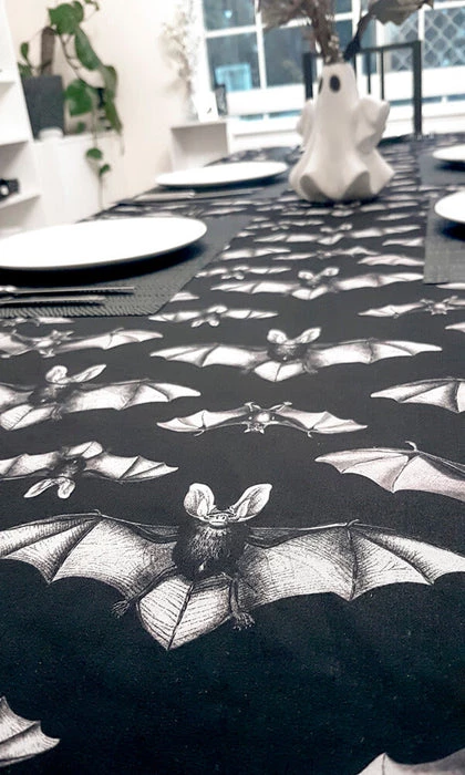 Wholesale 🔥 HELLS BLANKETS Bats Midnight Flight | TABLE CLOTH ⭐ 5 Wholesale 🔥 HELLS BLANKETS Bats Midnight Flight | TABLE CLOTH ⭐ - Image 3