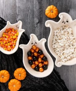 Hot Sale ⭐ JOHANNA PARKER Ghosts Ghost | NESTING BOWL SET* ⌛ -Beserk Home Store ghost nesting bowls 700x700