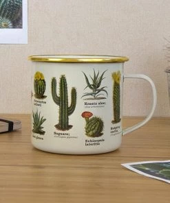 Outlet ⌛ GIFT REPUBLIC All Botanica | ENAMEL MUG 👍 -Beserk Home Store gift republic botanica enamel mug 2 38ada8c9 9443 4521 adf6 e0b733dd6893 700x700