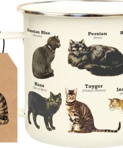 Promo ๐ GIFT REPUBLIC Cats | ENAMEL MUG โญ