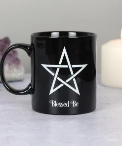 Best Sale 🔥 GOTHIC GIFTS Gothic Homewares Blessed Be Pentagram | MUG 😉 -Beserk Home Store gothic gifts blessed be pentagram mug 3 51f5483b 1cad 4b5a b08f a07cca713230 700x700