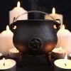 Cheap 👏 GOTHIC GIFTS Gothic Homewares Pentagram [7cm] | CAST IRON CAULDRON ✨ -Beserk Home Store gothic gifts cast iron cauldron with pentagram 7cm 2 8a8c3476 8efb 48ce 9851 e3430e0a583d 700x700
