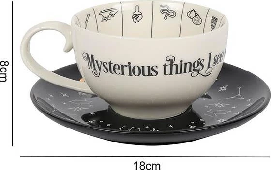 Budget โญ GOTHIC GIFTS Gothic Homewares Fortune Telling | CERAMIC TEACUP ๐ 8 Budget โญ GOTHIC GIFTS Gothic Homewares Fortune Telling | CERAMIC TEACUP ๐ - Image 6
