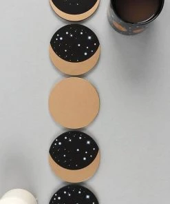 Hot Sale 🌟 GOTHIC GIFTS The Moon Moon Phases | COASTER SET ❤️