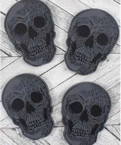 Wholesale ✨ GOTHIC GIFTS Gothic Homewares Skull | COASTERS [SET OF 4] 🎁