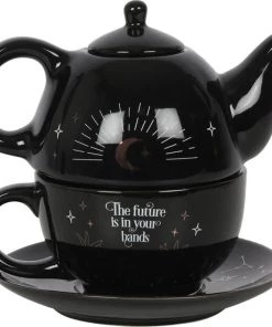 Promo 🔥 GOTHIC GIFTS All The Fortune Teller Tea For One | TEA SET 🔥