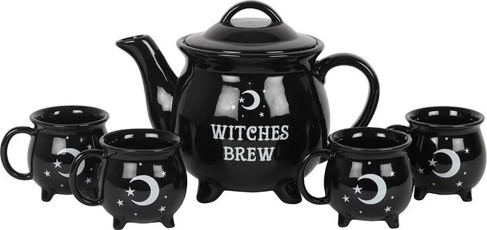Buy ๐ GOTHIC GIFTS Gothic Homewares Witches Brew | TEA SET โ๏ธ 5 Buy ๐ GOTHIC GIFTS Gothic Homewares Witches Brew | TEA SET โ๏ธ - Image 3