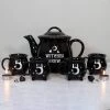 Buy 😀 GOTHIC GIFTS Gothic Homewares Witches Brew | TEA SET ✔️ 1 Buy 😀 GOTHIC GIFTS Gothic Homewares Witches Brew | TEA SET ✔️ -Beserk Home Store gothic gifts witches brew ceramic black tea set 6 c26be7f6 9d7f 4107 9ed7 560cd026c0b8 700x700