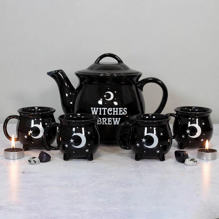 Buy ๐ GOTHIC GIFTS Gothic Homewares Witches Brew | TEA SET โ๏ธ 3 Buy ๐ GOTHIC GIFTS Gothic Homewares Witches Brew | TEA SET โ๏ธ