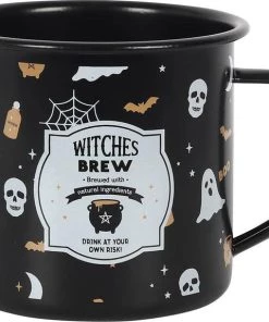 Top 10 🧨 GOTHIC GIFTS Gothic Homewares Witches Brew | ENAMEL MUG 👍 -Beserk Home Store gothic gifts witches brew enamel mug 2 45f2ad95 02d9 46b0 934d f786b0d0a82b 700x700