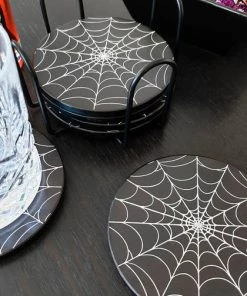 Discount ⭐ HELLS BLANKETS Gothic Homewares Web Of Nightmares | COASTER SET ⭐ -Beserk Home Store hells blankets web of nightmares coasters 05 91b2d7d1 6206 421e b2ba 41a000197d0a 700x700