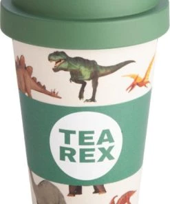 Outlet โ HOMEWARES Dinosaurs Dino Eco-To-Go | BAMBOO CUP โจ