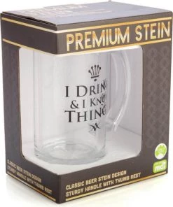 Best deal ⭐ HOMEWARES All I Drink & I Know Things | BEER STEIN 👍 -Beserk Home Store homewares i drink i know things beer stein 3 ed87232f 1486 42e6 bcb5 861cade58820 700x700