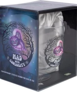 Hot Sale 🎉 HOMEWARES Alice In Wonderland Mad Cat Stemless | WINE GLASS 🛒 -Beserk Home Store homewares mad cat stemless wine glass 3 570279e9 c923 48e9 9f46 ac9bdd9af2b4 700x700