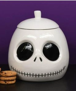Best reviews of 🌟 THE NIGHTMARE BEFORE CHRISTMAS Skulls Nightmare Before CHRISTMAS | Jack Skellington COOKIE JAR ⭐
