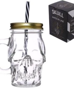 Coupon ⭐ HOMEWARES Gothic Homewares Skull Glass | DRINKING JAR 🤩 -Beserk Home Store homewares skull glass drinking jar 2 c47647c6 f485 4fc4 9d29 ede709309739 700x700