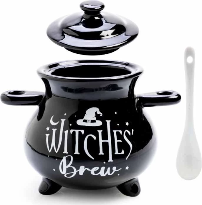 Best Sale ⌛ HOMEWARES Gothic Homewares Witches' Brew Cauldron | SOUP BOWL & SPOON ⭐ 4 Best Sale ⌛ HOMEWARES Gothic Homewares Witches' Brew Cauldron | SOUP BOWL & SPOON ⭐ - Image 2