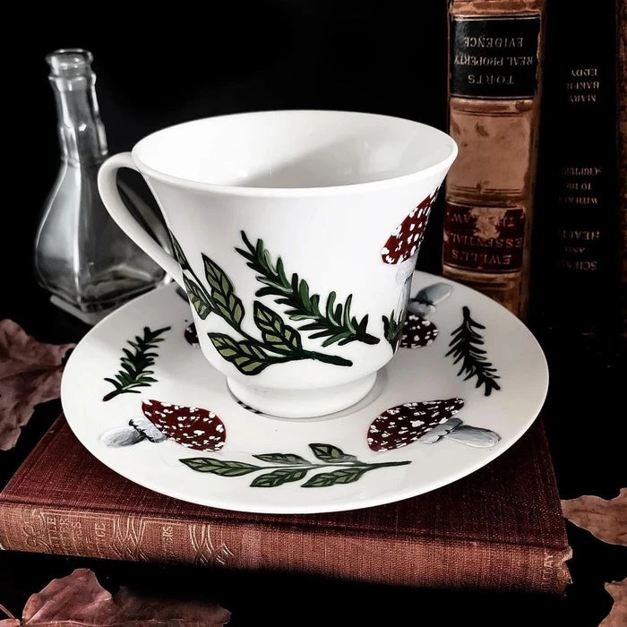 Promo ✨ HOUSE OF HEX All Poison Mushroom | TEA SET* 🎁 3 Promo ✨ HOUSE OF HEX All Poison Mushroom | TEA SET* 🎁