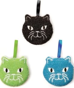 Best Pirce 🥰 KIKKERLAND Cats Kitty | SCRUB SPONGE SET ⌛ -Beserk Home Store kikkerland cat sponges set 5 f41426f7 8d79 4725 bb48 e92baa36bbce 700x700