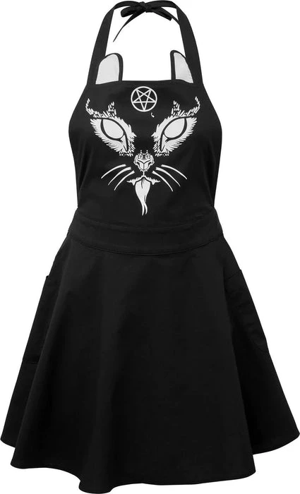 Budget 🌟 KILLSTAR Cats Devil Cat | KITCHEN APRON 🤩 4 Budget 🌟 KILLSTAR Cats Devil Cat | KITCHEN APRON 🤩 - Image 2