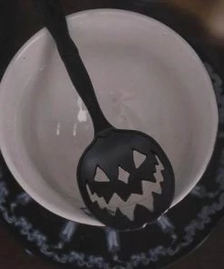 Best Sale ❤️ LIVELY GHOSTS Gothic Homewares Haunted Hallows [Black] | TEA SPOON 🤩