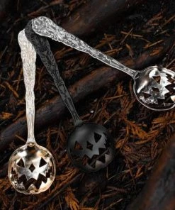 Best Pirce ⌛ LIVELY GHOSTS Gothic Homewares Haunted Hallows [Rose Gold] | TEA SPOON ✔️ -Beserk Home Store lively ghosts haunted hallows tea spoon set 1 8f817db8 5c15 49b1 94be f94bfbd438c9 700x700