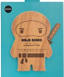 Best deal 🥰 OTOTO All Ninja Board | CUTTING BOARD & KNIFE 😍 -Beserk Home Store ototo ninja board cutting board knife 4 10abffdc 10b4 465f 886e ca8f7507c490 700x700