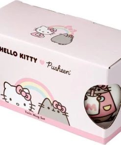 Promo 😍 Cats Hello Kitty & Pusheen | PORCELAIN MUGS [Set Of 2] 😍 -Beserk Home Store pusheen hello kitty pusheen porcelain mugs set of 2 7 eee10df4 19bc 4826 b93a 278ef9e07260 700x700