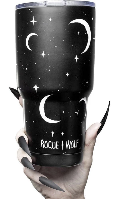 Cheap π ROGUE AND WOLF The Moon Moonlight | INSULATED TUMBLER" π 3 Cheap π ROGUE AND WOLF The Moon Moonlight | INSULATED TUMBLER" π