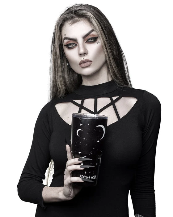 Cheap π ROGUE AND WOLF The Moon Moonlight | INSULATED TUMBLER" π 6 Cheap π ROGUE AND WOLF The Moon Moonlight | INSULATED TUMBLER" π - Image 4