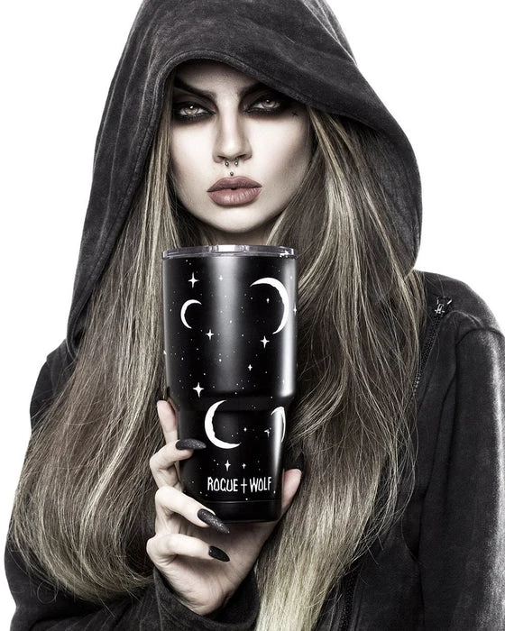 Cheap π ROGUE AND WOLF The Moon Moonlight | INSULATED TUMBLER" π 4 Cheap π ROGUE AND WOLF The Moon Moonlight | INSULATED TUMBLER" π - Image 2