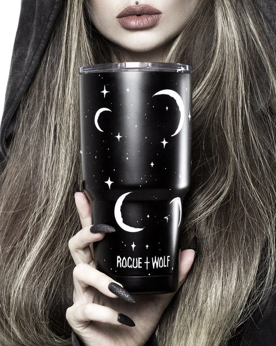 Cheap π ROGUE AND WOLF The Moon Moonlight | INSULATED TUMBLER" π 8 Cheap π ROGUE AND WOLF The Moon Moonlight | INSULATED TUMBLER" π - Image 6