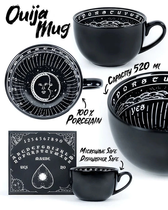 Flash Sale 🤩 ROGUE AND WOLF Gothic Homewares Ouija | MUG" ❤️ 11 Flash Sale 🤩 ROGUE AND WOLF Gothic Homewares Ouija | MUG" ❤️ - Image 9