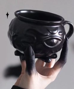 Brand new ๐ ROGUE AND WOLF Gothic Homewares Witch Cauldron | MUG" โ 37 Brand new ๐ ROGUE AND WOLF Gothic Homewares Witch Cauldron | MUG" โ -Beserk Home Store rogue and wolf witch cauldron mug 5 700x700