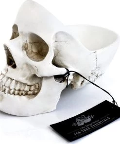 Flash Sale 👍 SUCK UK Gothic Homewares Skull | BOWL [WHITE] 🔔