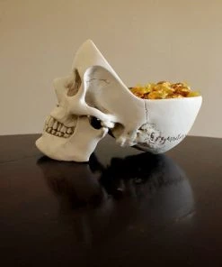 Flash Sale 👍 SUCK UK Gothic Homewares Skull | BOWL [WHITE] 🔔 -Beserk Home Store skull white tidy 7 700x700