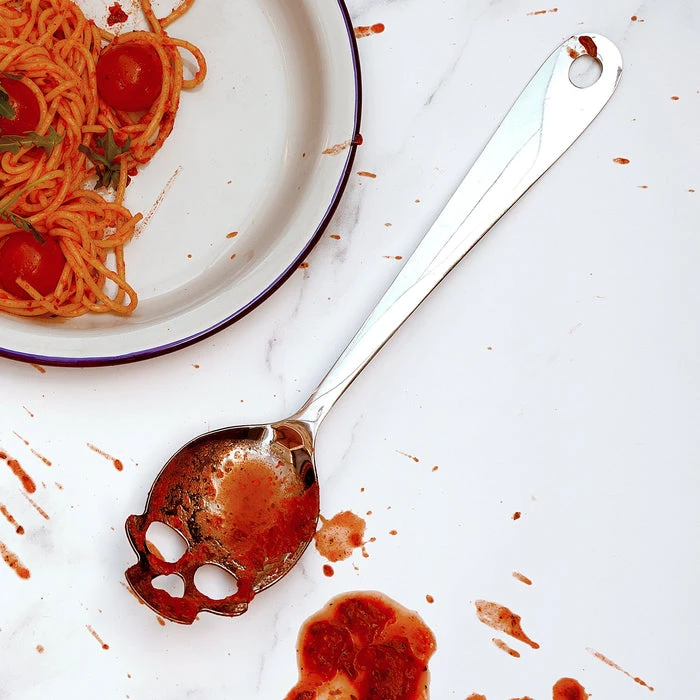 Promo ⭐ SUCK UK Gothic Homewares Skull | SERVING SPOON ❤️ 6 Promo ⭐ SUCK UK Gothic Homewares Skull | SERVING SPOON ❤️ - Image 4