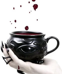Brand new 🛒 ROGUE AND WOLF Gothic Homewares Witch Cauldron | MUG" ⌛